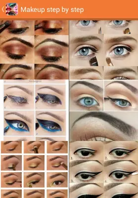 MakeUp Ideas & Tutorials android App screenshot 1